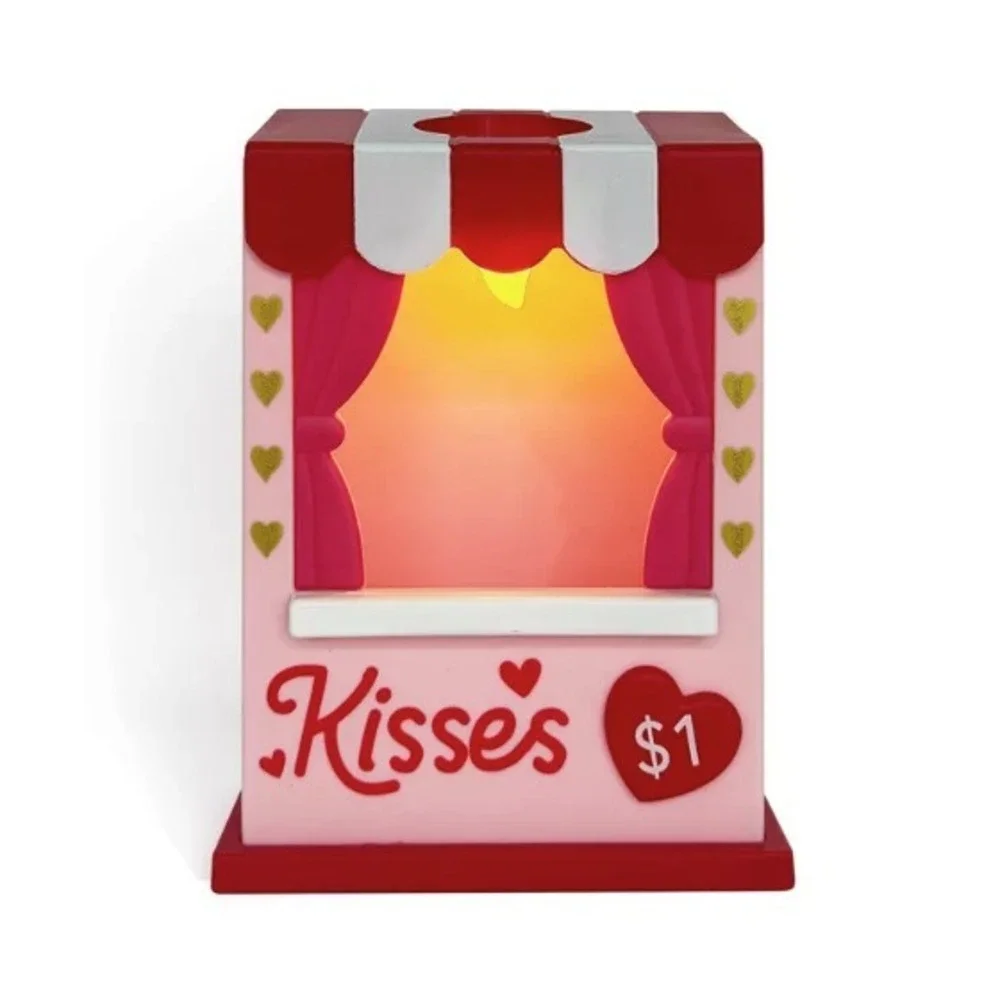 Target Bullseye Playground ~ Valentine Novelty LED Figural Kissing Booth ~ NEW